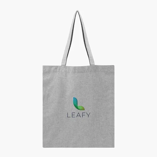Aware™ Recycled Cotton Tote Bag, 4 Oz. — view 5