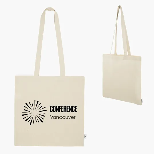 Maeve 8 Oz. Recycled Cotton Tote Bag — view 9