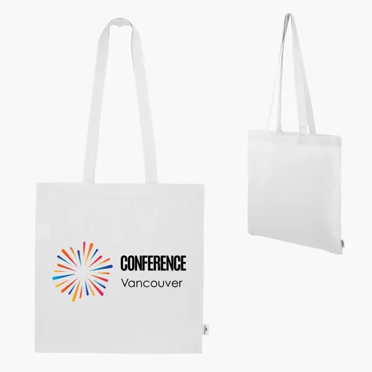 Maeve 8 Oz. Recycled Cotton Tote Bag — view 6