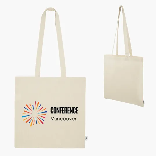 Maeve 8 Oz. Recycled Cotton Tote Bag — view 3