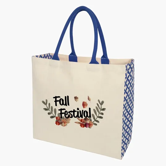 Catalina Cotton Canvas Tote Bag — view 3