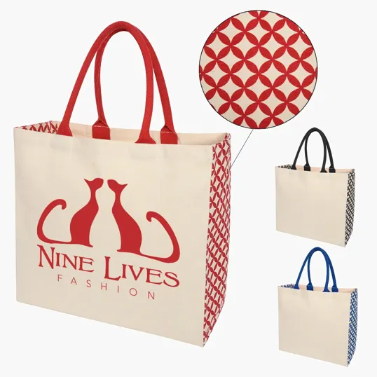 Catalina Cotton Canvas Tote Bag — view 7