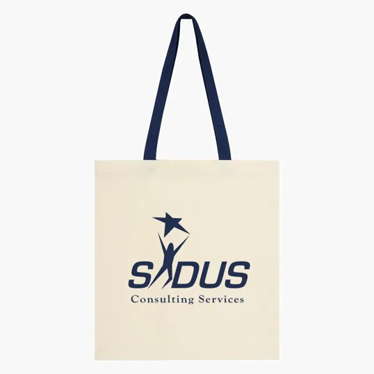 Penny Wise Cotton Canvas Tote Bag — view 12