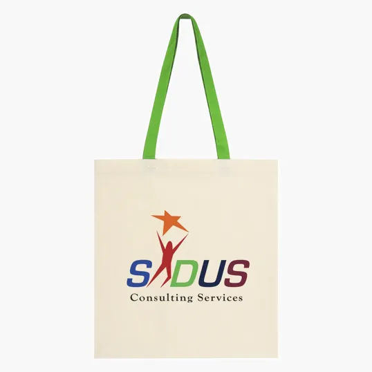 Penny Wise Cotton Canvas Tote Bag — view 2