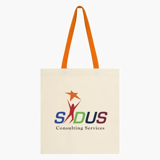 Penny Wise Cotton Canvas Tote Bag — view 4