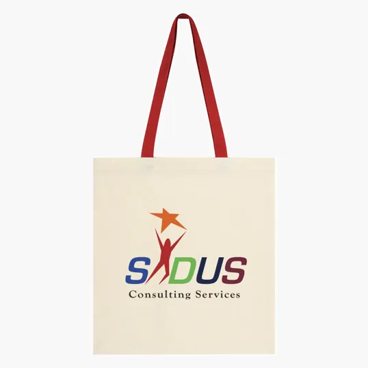 Penny Wise Cotton Canvas Tote Bag — view 5