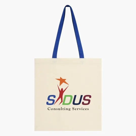 Penny Wise Cotton Canvas Tote Bag — view 6