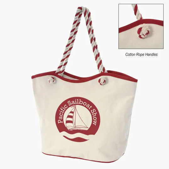MAUI 8 oz. Laminated Cotton Tote Bag — view 3