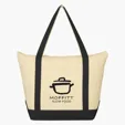 Folksy 12 Oz. Cotton Canvas Tote Bag — view 3