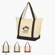 Folksy 12 Oz. Cotton Canvas Tote Bag — view 4