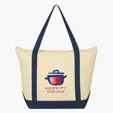 Folksy 12 Oz. Cotton Canvas Tote Bag — view 2