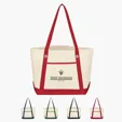 Medium Cotton Canvas Sailing Tote Bag — view 16