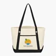 Medium Cotton Canvas Sailing Tote Bag — view 3