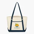 Medium Cotton Canvas Sailing Tote Bag — view 12
