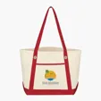Medium Cotton Canvas Sailing Tote Bag — view 15