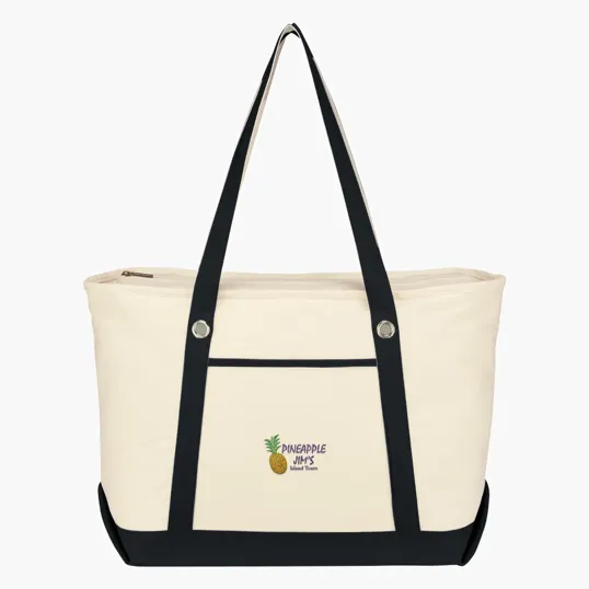12 Oz. Cotton Canvas Sailing Tote Bag — view 2
