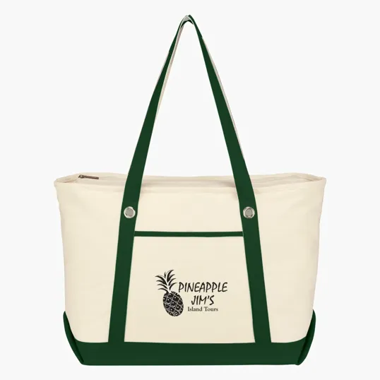 12 Oz. Cotton Canvas Sailing Tote Bag — view 9