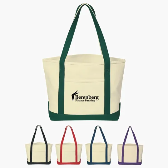 Starboard Cotton Canvas Tote Bag, Medium — view 5