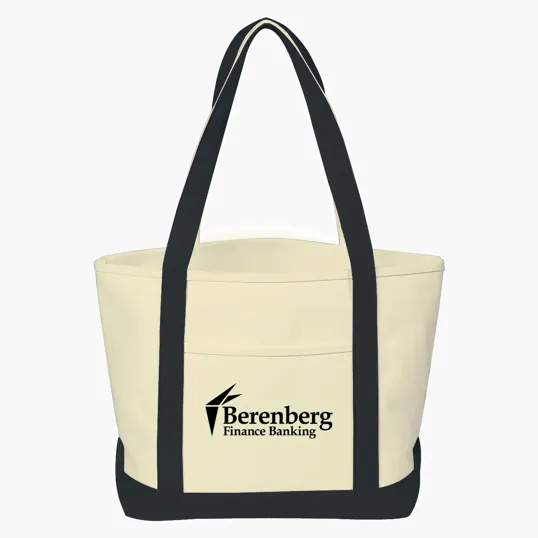 Starboard Cotton Canvas Tote Bag, Medium — view 6