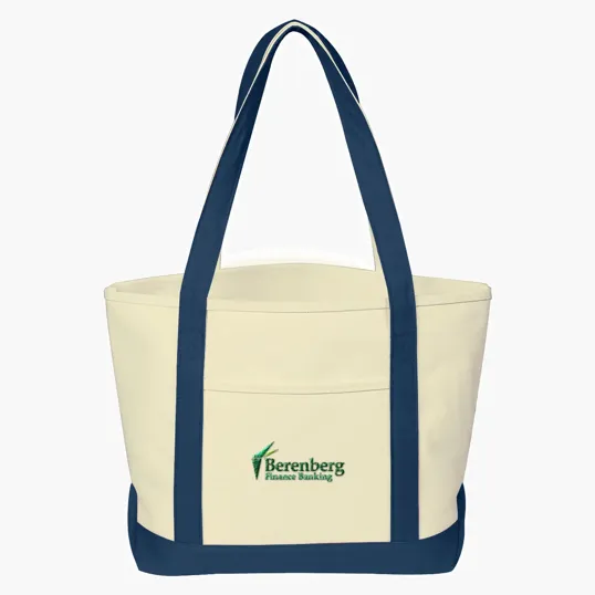 Starboard Cotton Canvas Tote Bag, Medium — view 8