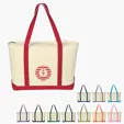 Large Starboard Cotton Canvas Tote Bag — view 15