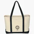 Large Starboard Cotton Canvas Tote Bag