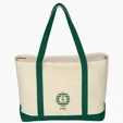 Large Starboard Cotton Canvas Tote Bag — view 2