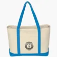 Large Starboard Cotton Canvas Tote Bag — view 22