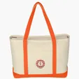 Large Starboard Cotton Canvas Tote Bag — view 10