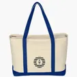 Large Starboard Cotton Canvas Tote Bag — view 24