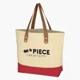 Alison Recycled Cotton Canvas Tote Bag — view 7