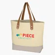 Alison Recycled Cotton Canvas Tote Bag — view 2