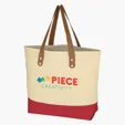 Alison Recycled Cotton Canvas Tote Bag — view 3