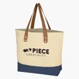 Alison Recycled Cotton Canvas Tote Bag — view 9