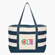 Cotton Canvas Nautical Tote Bag, 18 Oz. — view 4