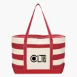 Cotton Canvas Nautical Tote Bag, 18 Oz. — view 10