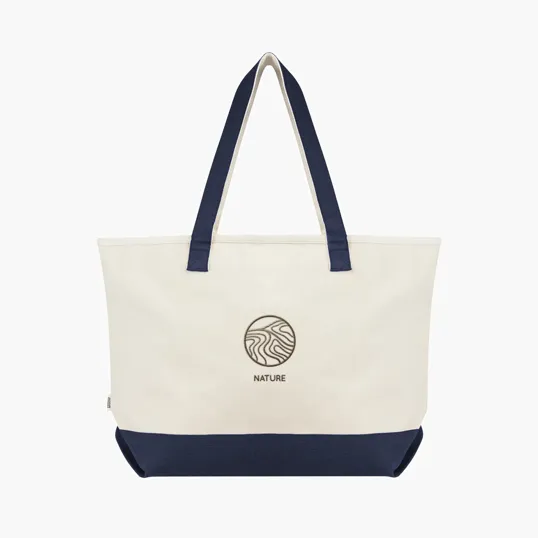 Large Starboard Recycled Cotton Canvas Tote Bag — view 4