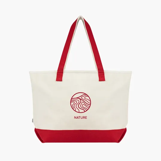 Large Starboard Recycled Cotton Canvas Tote Bag — view 9