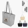 Arden Recycled Cotton Tote Bag, 9 Oz. — view 5