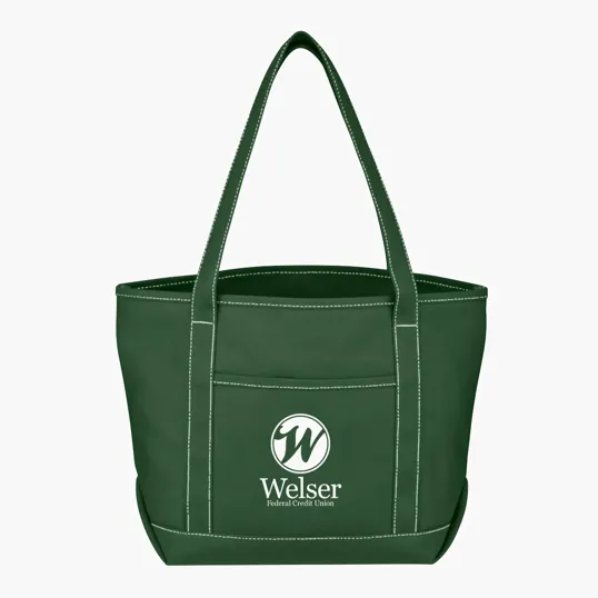 Medium Cotton Canvas Yacht Tote Bag — view 12