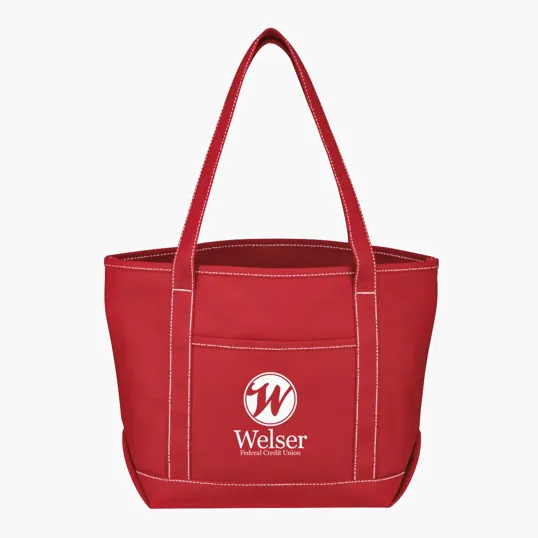 Medium Cotton Canvas Yacht Tote Bag — view 15