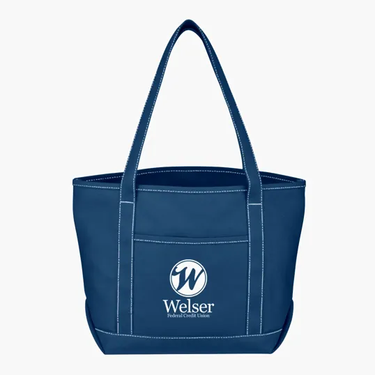 Medium Cotton Canvas Yacht Tote Bag — view 16