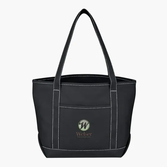 Medium Cotton Canvas Yacht Tote Bag — view 7