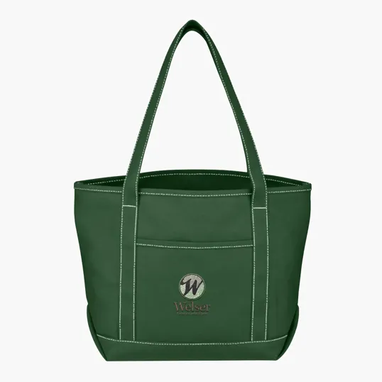 Medium Cotton Canvas Yacht Tote Bag — view 8
