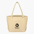 Medium Cotton Canvas Yacht Tote Bag — view 13