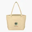 Medium Cotton Canvas Yacht Tote Bag — view 3