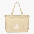 Large Cotton Canvas Yacht Tote Bag — view 11