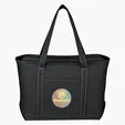Large Cotton Canvas Yacht Tote Bag — view 2