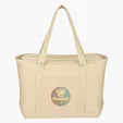 Large Cotton Canvas Yacht Tote Bag — view 4