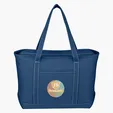 Large Cotton Canvas Yacht Tote Bag — view 8